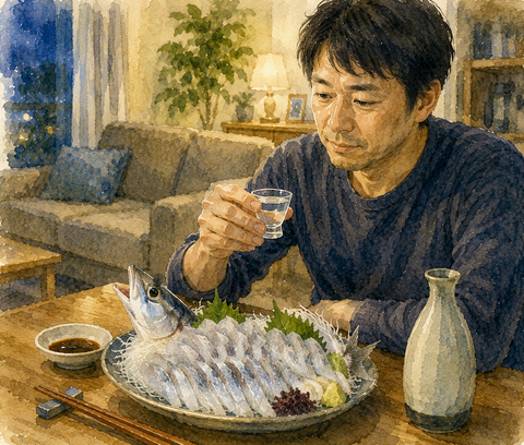太刀魚の刺身