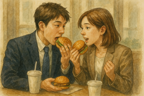 ハンバーガー同僚