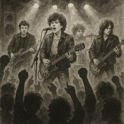 ライブハウスのバンド