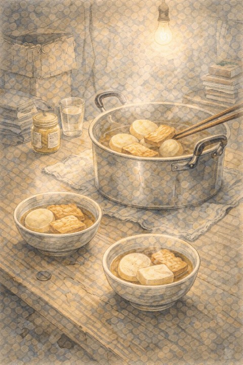 大根と油揚げだけのおでん