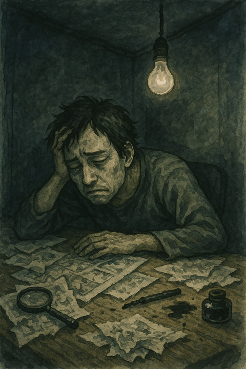 しんどそうな漫画家