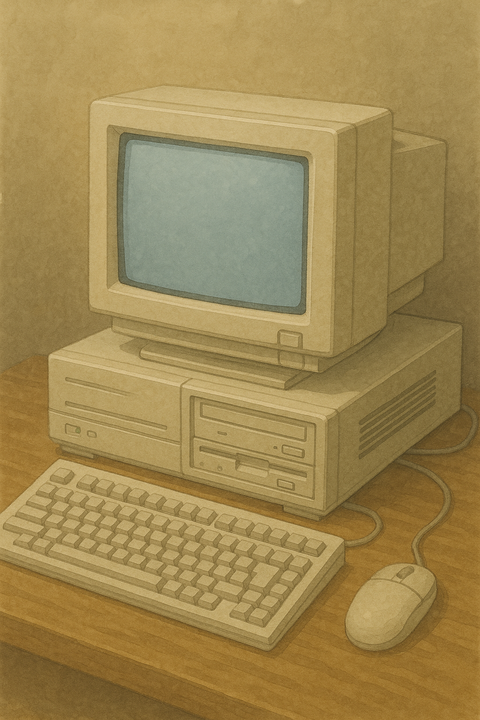平成初期のパソコン