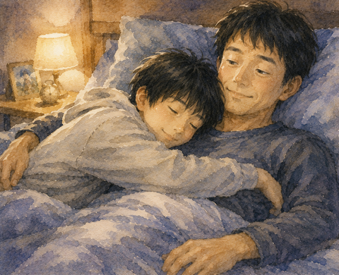 息子と父親