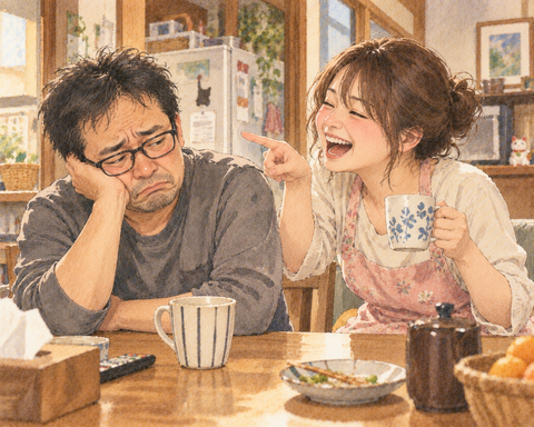 嫁にバカにされる旦那