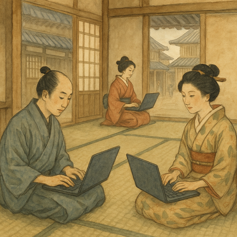 江戸のパソコン