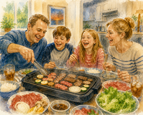 家出焼肉家族