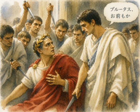 ブルータスお前もか
