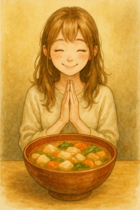 大盛りみそ汁