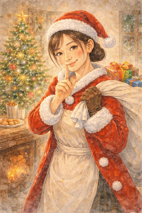 実はサンタかもしれない妻
