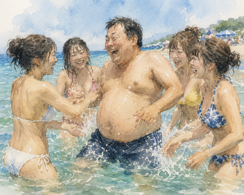 【海水浴離れ】「誰も来ない、来てくれ！」　ビール腹だけど行ってもいいか？