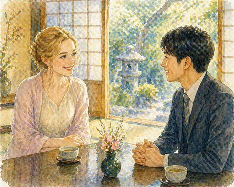 日本人男性と外国人女性のお見合い