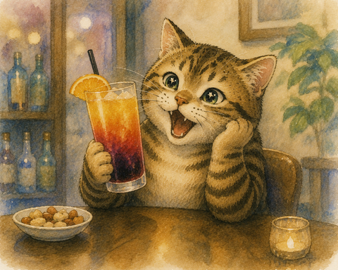 初めてカシスオレンジ飲んだ
