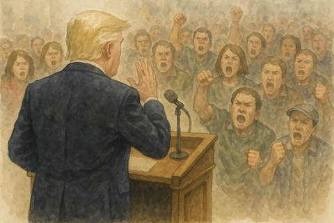 演説するアメリカ大統領