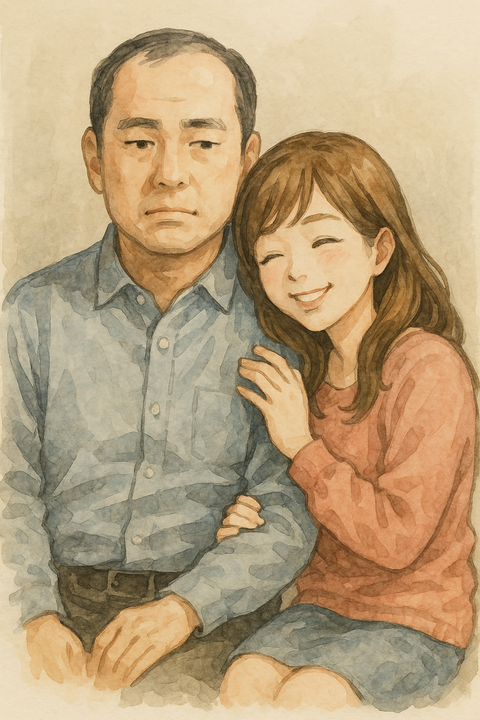 彼氏に甘える彼女