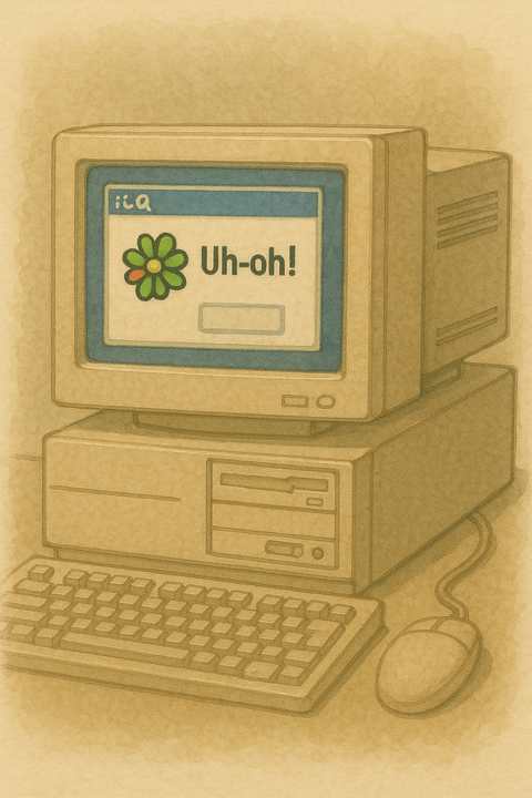 懐かしいパソコン