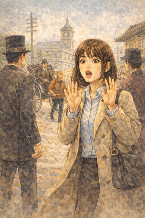 明治時代にタイムスリップして驚く現代人