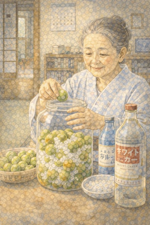 おばあちゃんの梅酒