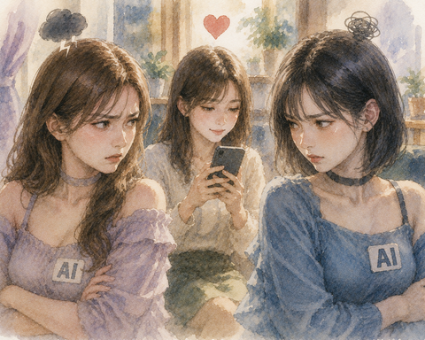 AI彼女の嫉妬