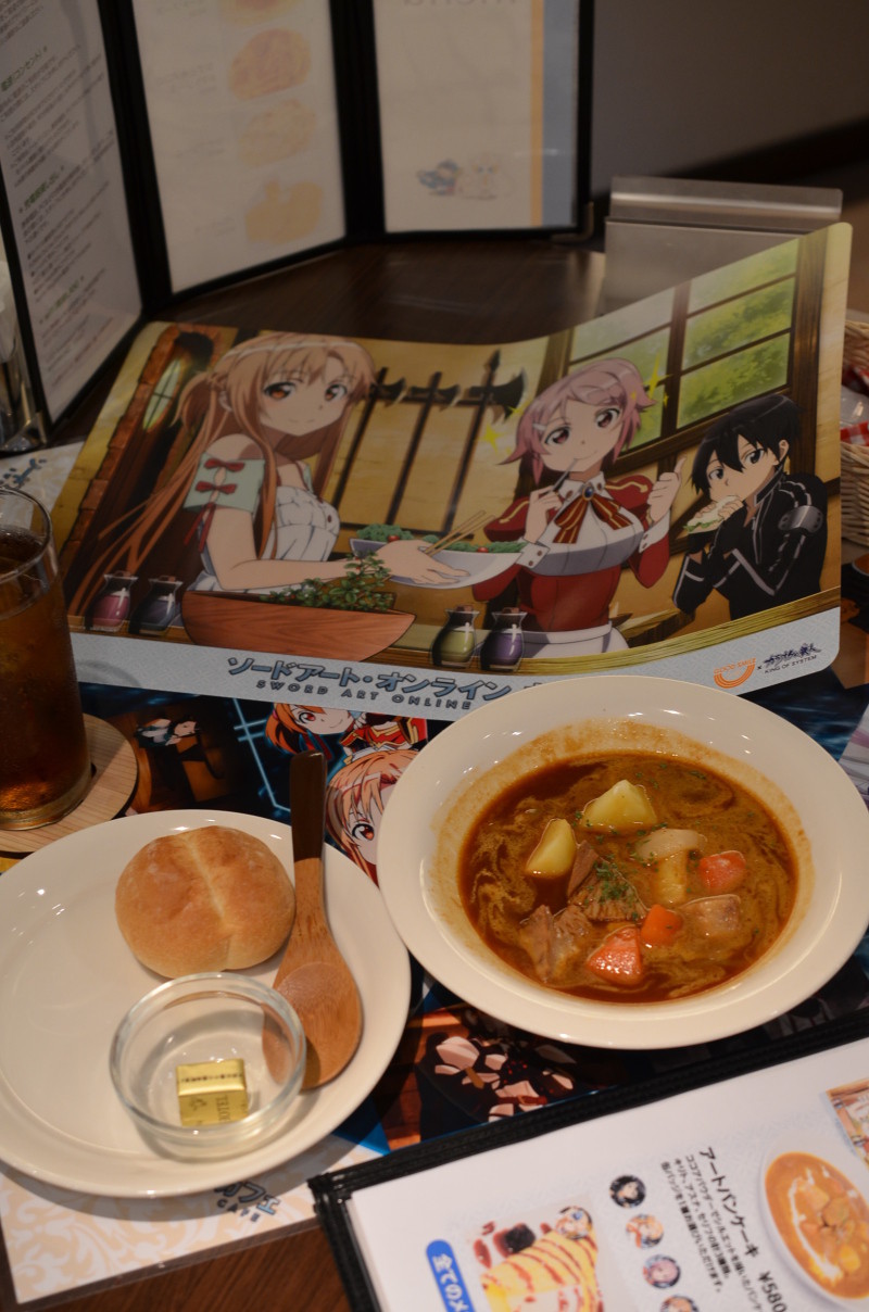 アスナの手料理を ソードアート オンラインカフェ で食べられる 可愛いよアスナ アキバな本屋