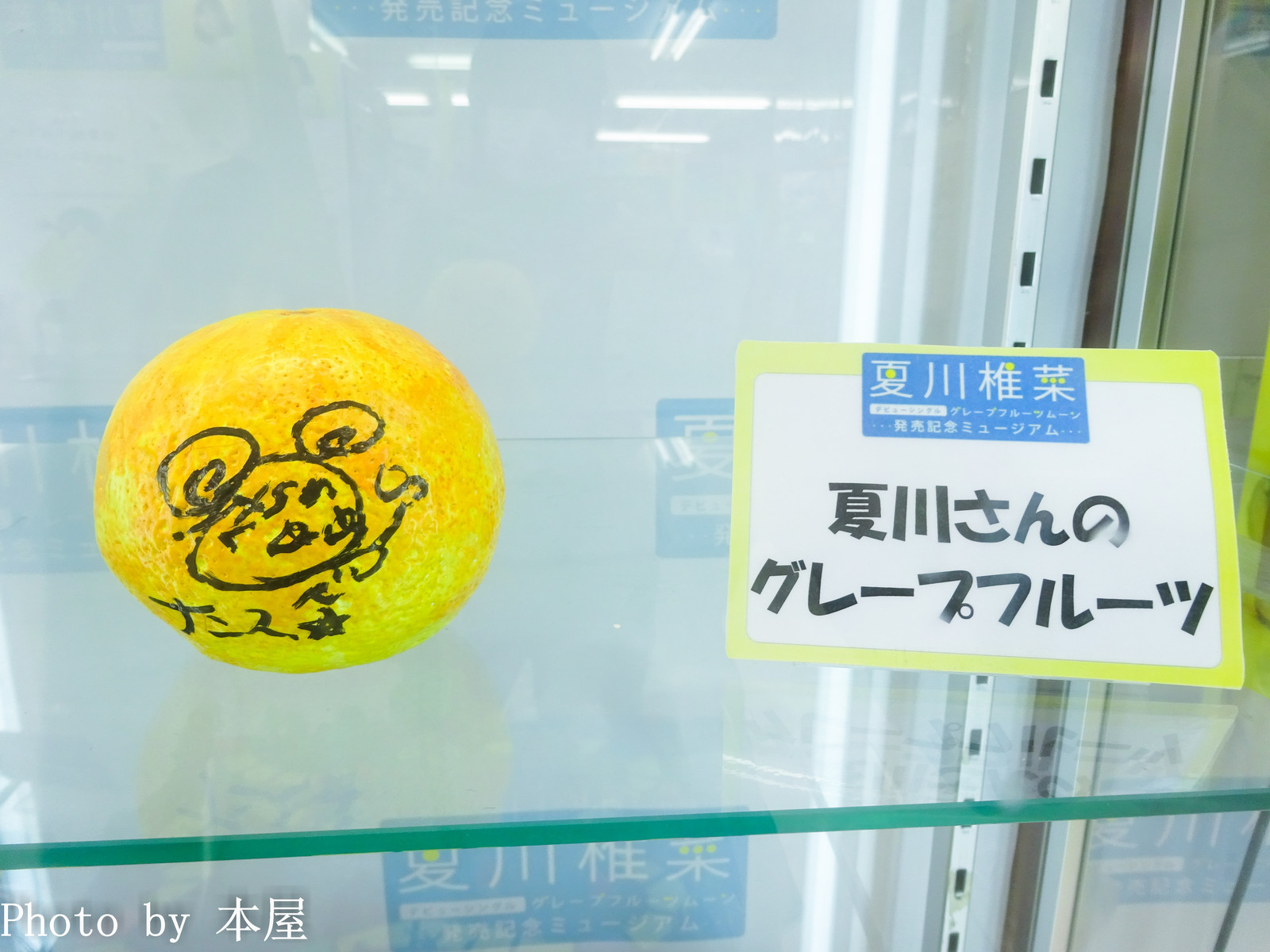 夏川椎菜さんデビューシングル グレープフルーツムーン の発売を記念したミュージアムが開催 アキバな本屋 夏川椎菜さんデビューシングル グレープフルーツムーン の発売を記念したミュージアムが開催 アキバな本屋