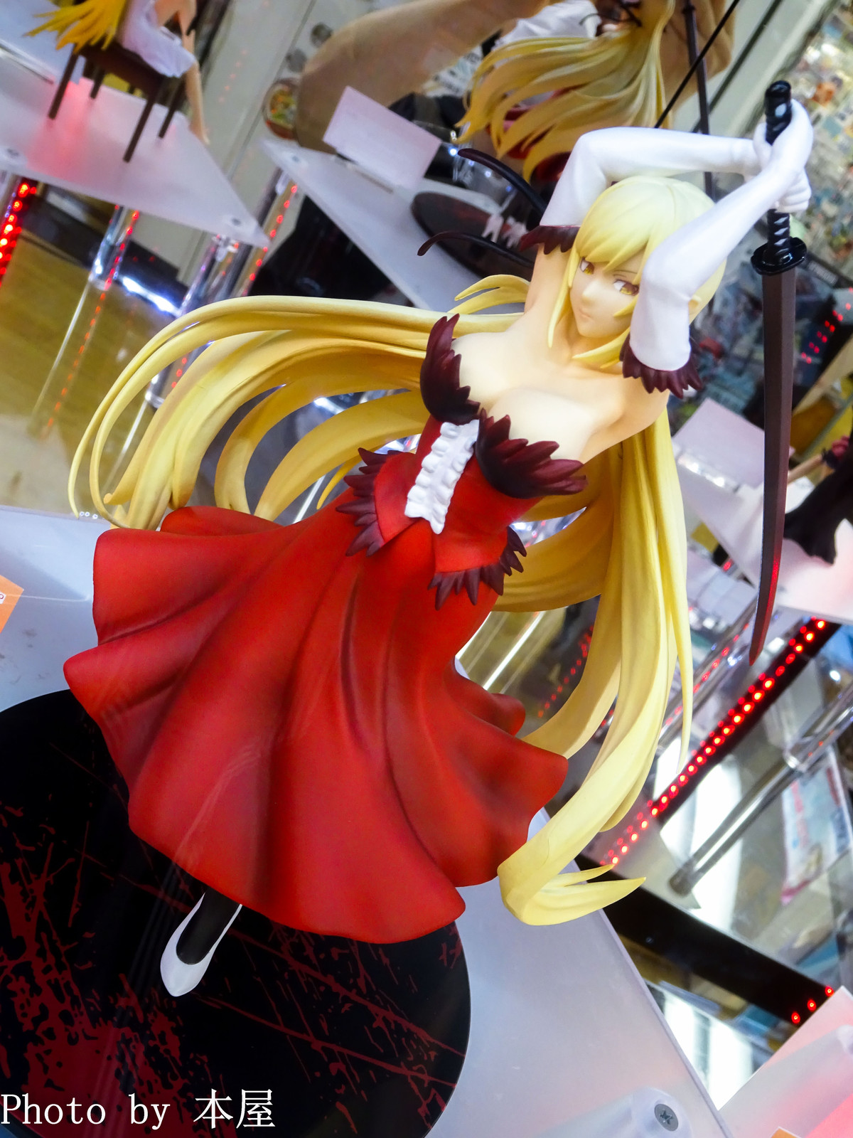 A賞 キスショット B賞 10歳ver キスショット C賞 12歳ver キスショット 一番くじプレミアム 傷物語 鉄血篇 サンプル展示中 アキバな本屋