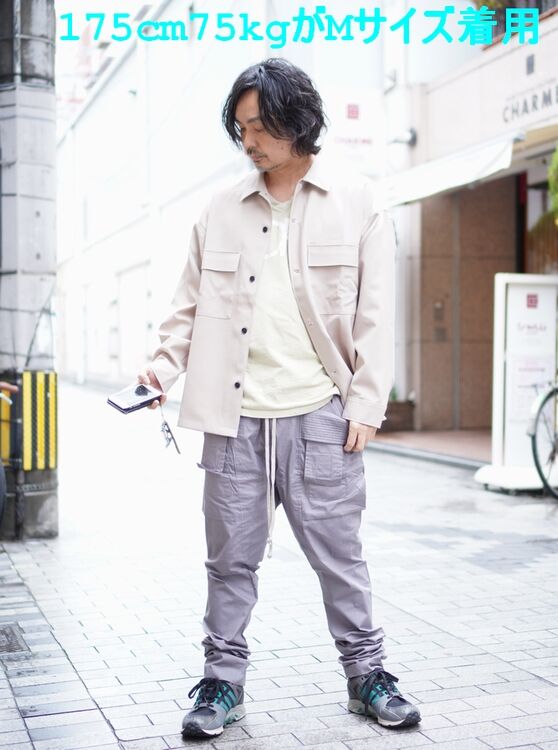 mnml DROP CROTCH CARGO PANTS ブラックカーゴパンツ（mnml