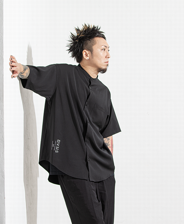 DEVILUSE スタンドカラーSSシャツ&総柄SSシャツ : MAGARU 北九州