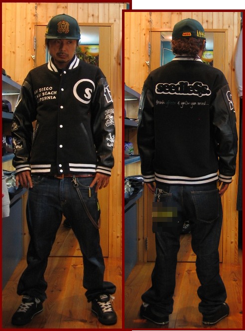 seedleSs メルトンレザースタジャン09バージョン : MAGARU 北九州