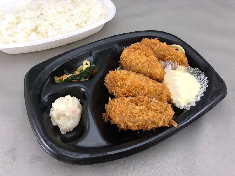 ほっともっと カキフライ弁当を食べてみた ホープ共同作業所のblog ほっともっと カキフライ弁当を食べてみた ホープ共同作業所のblog