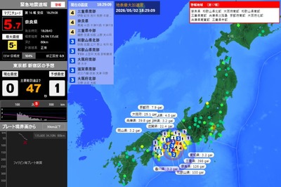 【緊急速報】関西、めっちゃ揺れる