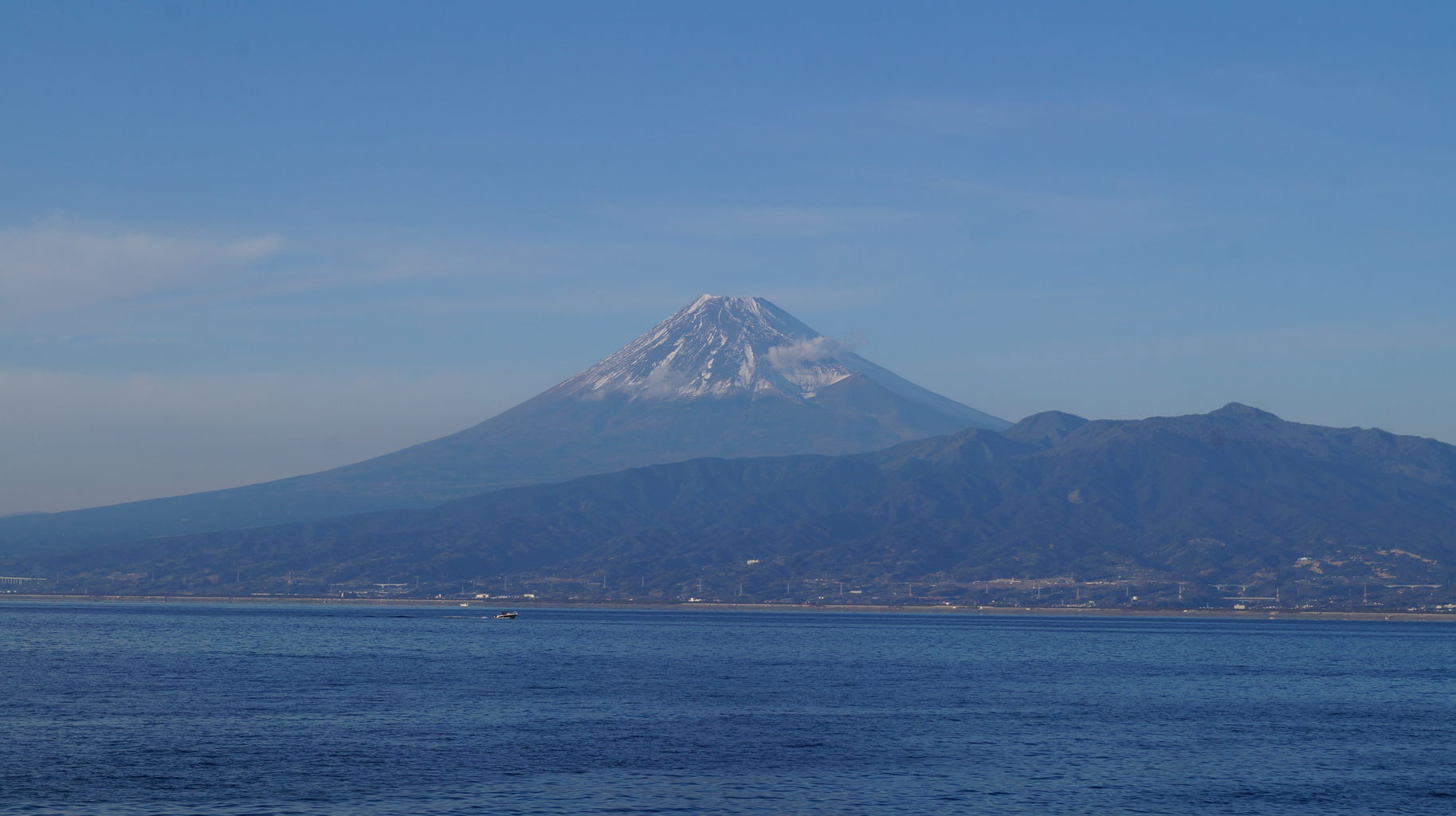 伊豆半島と富士山 鳥になりたい人