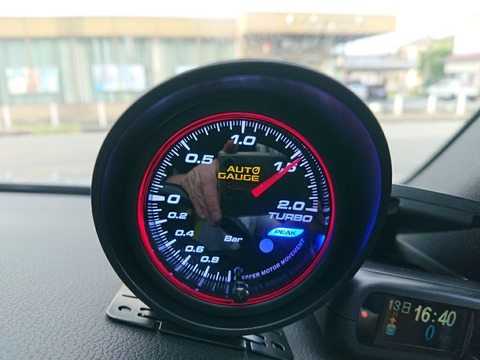 T.M WORKS ブースト計アウディA4 2.0ターボ 他