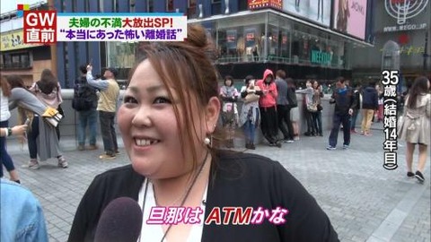 男は女のATM　