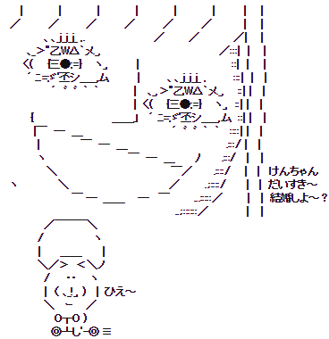 ケンちゃん大好き結婚しよう