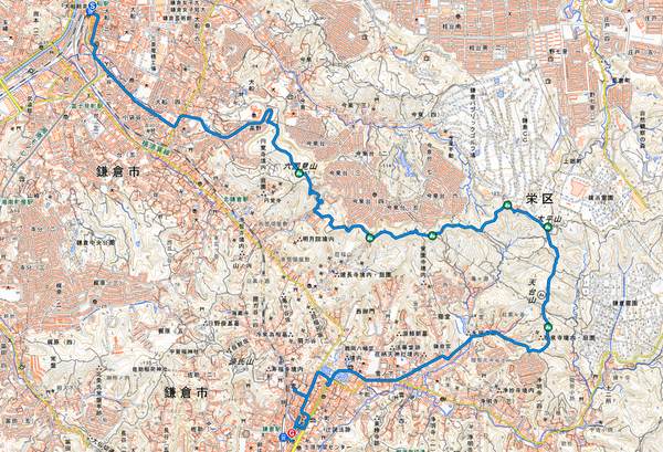堀口塾登山部で鎌倉アルプスに登りました
