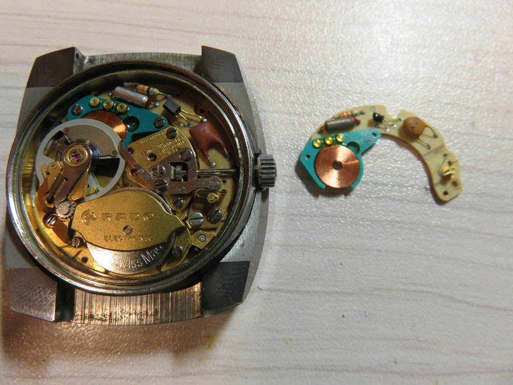 ノリ様専用 RADO hardtron ラドー シルバー ハードトロン 電磁
