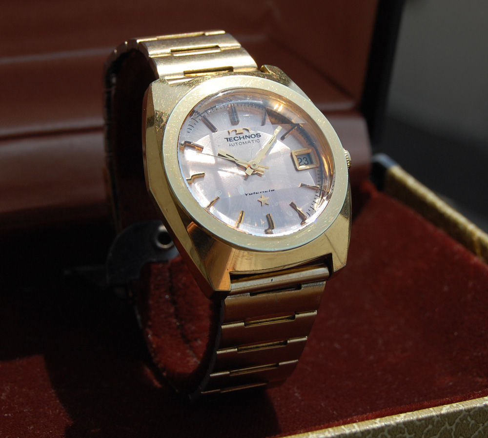 TECHNOS テクノス Valencia バレンシア デイト 自動巻き TECHNOS