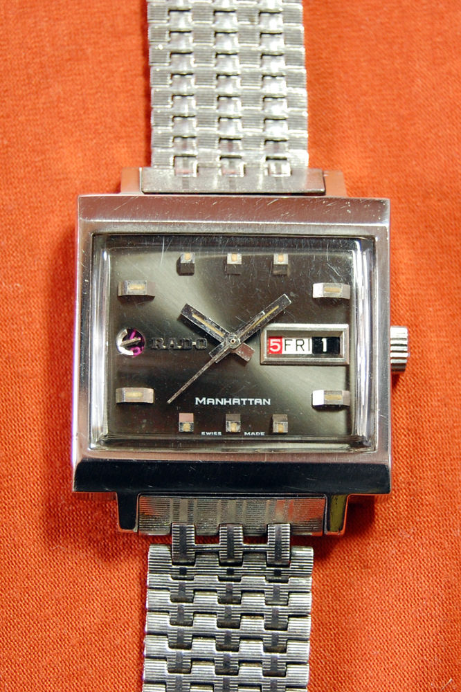 Vintage RADO MANHATTAN 神秘のスクェア ヴィンテー ラドー