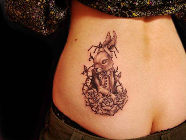 不思議な国のアリス ウサギさん Shu Tattoo