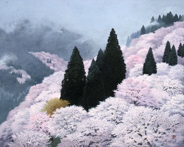 富士と桜と春の花 : 美術散策の休日