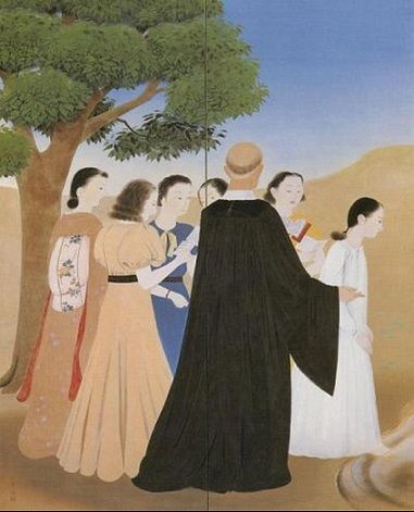 遊亀と靫彦 -師からのたまもの・受け継がれた美- （2） : 美術