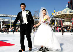 スピードスケート 岡崎朋美選手結婚式 Horry S Life 一喜一憂 スピードスケート 岡崎朋美選手結婚式 Horry S Life 一喜一憂