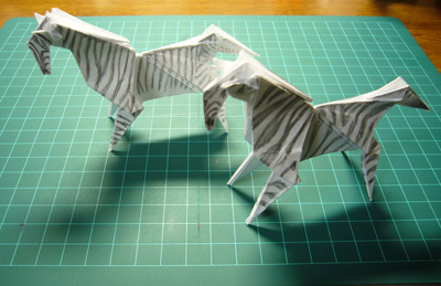 折り紙 馬 紙ログ