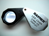 Rayner LED Triplet Loupe �饤�ȥ���ɽ