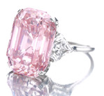 24.78ct Fancy Intense Pink VVS2 Side