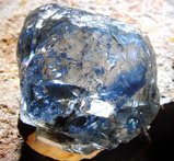 26.58cts Blue Diamond Rough