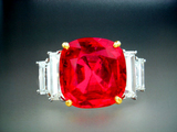 Hong Kong Christies 6.30ct Natural Burma Ruby