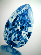 3.73ct Fancy Vivid Blue VVS1