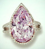 6.88ct Fnacy Purplish Pink IF