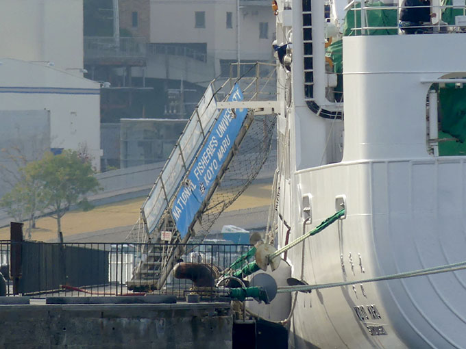 新長崎遠めがね : 耕洋丸の出港